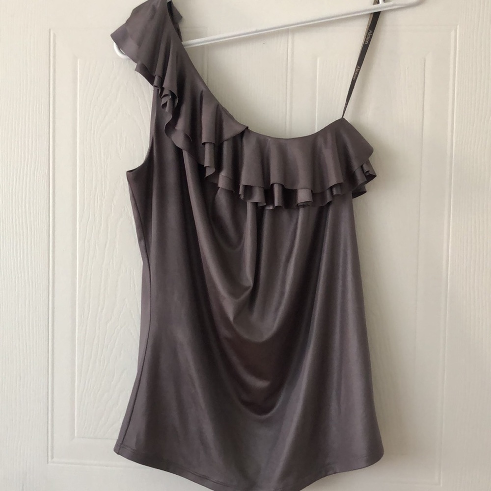 Alexon One-Shoulder Ruffle Top , like new ,Size M - Picture 2 of 7